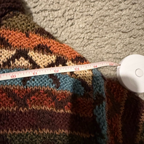 David Brooks Colorful Hand Knitted Cardigan - Picture 4 of 8